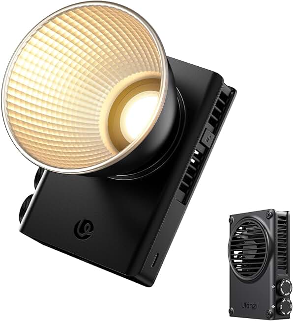 100W COB LED Video Light with Adjustable Color and Brightness