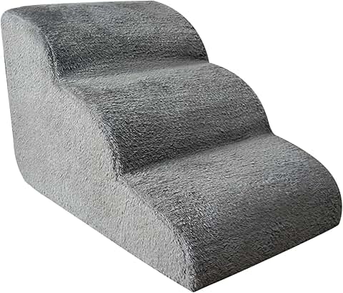 Dog Ramp for Bed and Couch with Non-Slip Steps