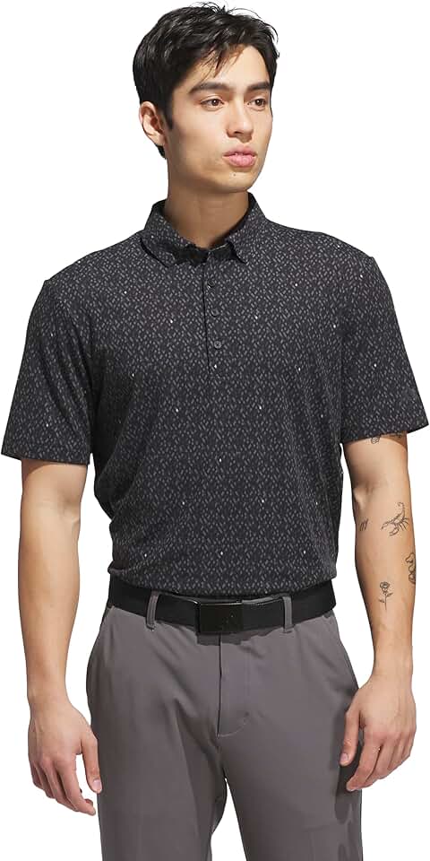 Men's Micro Argyle Polo Shirt