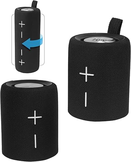 Portable Bluetooth Stereo Speaker with Enhanced Bass