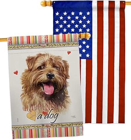 Norfolk Terrier House Flag Pack for Dog Lovers