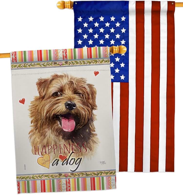 Norfolk Terrier House Flag Pack for Dog Lovers
