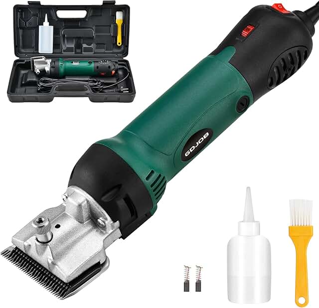 Heavy Duty Horse and Livestock Clippers for Grooming