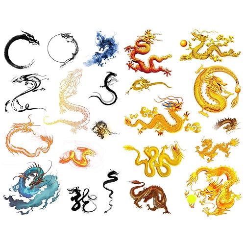 Chinese Myth Dragon Aesthetic Diary Stickers