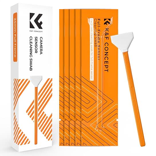 6 Pack Full-Frame Camera Sensor Cleaning Swabs