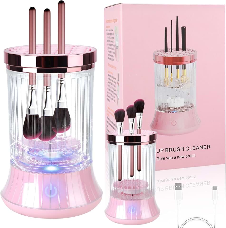 Automatic Electric Makeup Brush Cleaner for Deep Cleaning