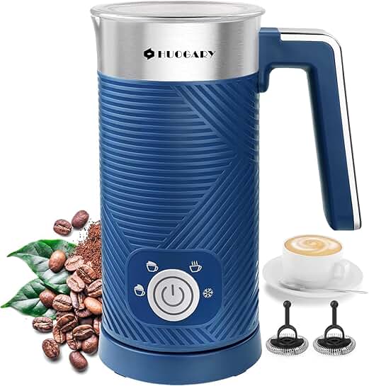 4-in-1 Milk Frother and Steamer for Hot and Cold Foam