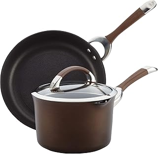 3-Piece Nonstick Cookware Set in Chocolate