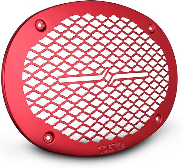 6x9 Inch Metal Speaker Grill with Bolt-On Installation