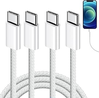 Braided USB C Cable 3FT 2-Pack for Fast Charging