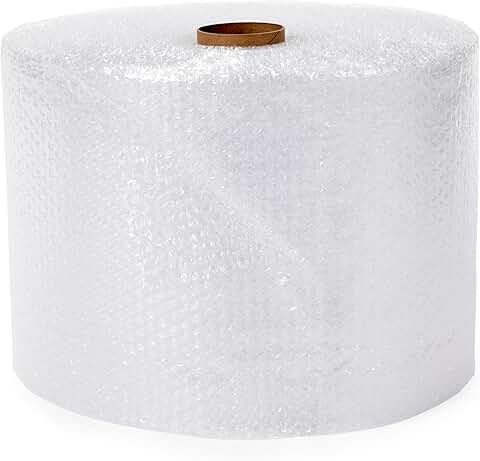 Bubble Cushioning Wrap for Fragile Items, 12" x 175 ft