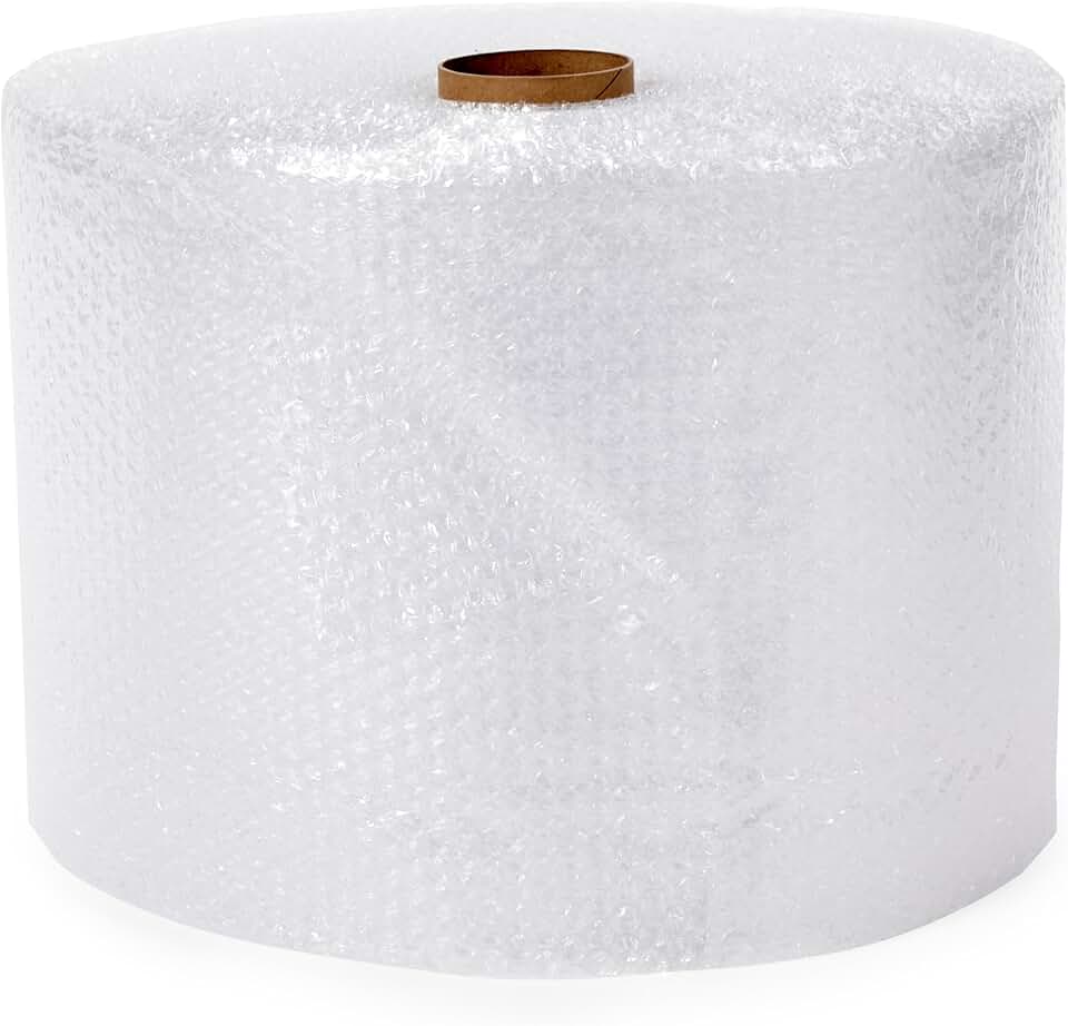 Bubble Cushioning Wrap for Fragile Items, 12" x 175 ft