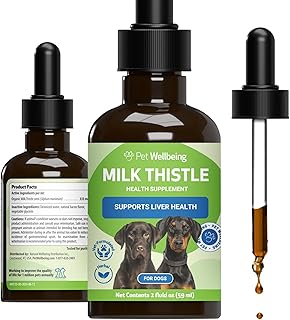 Milk Thistle for Dogs Organic Liver Support 2oz