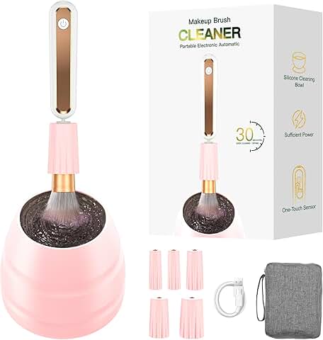 Fast Electric Makeup Brush Cleaner with Storage Case