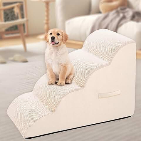 Small Dog Stairs for High Beds and Couches