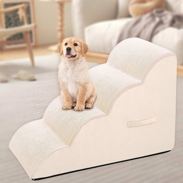 Small Dog Stairs for High Beds and Couches