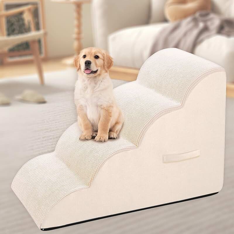 Small Dog Stairs for High Beds and Couches