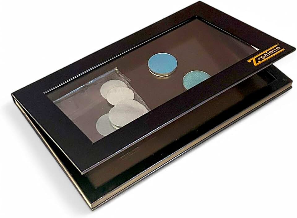 Large Magnetic Makeup Palette with Clear Window