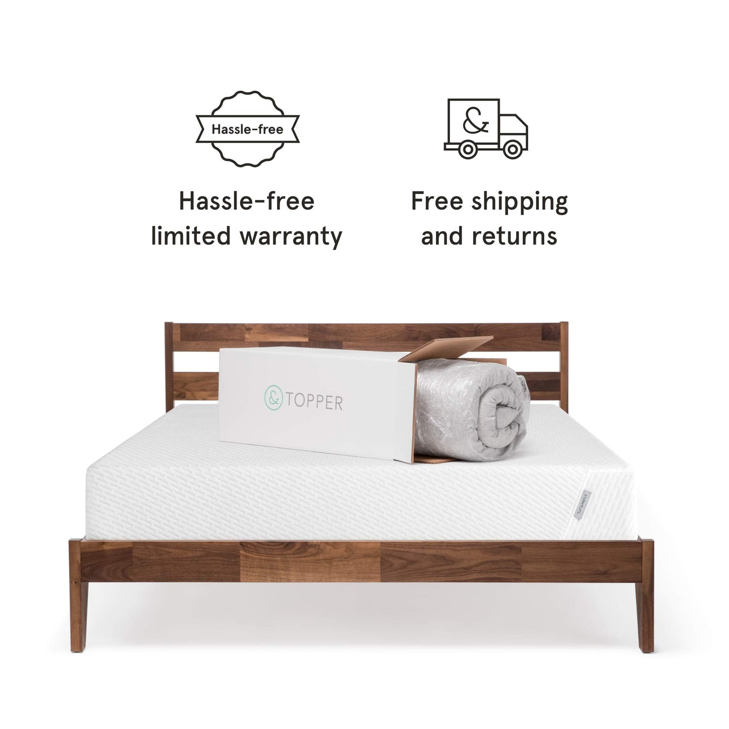 Twin 2 Inch Breathable, Supportive Adaptive Foam Mattress Topper, CertiPUR-US