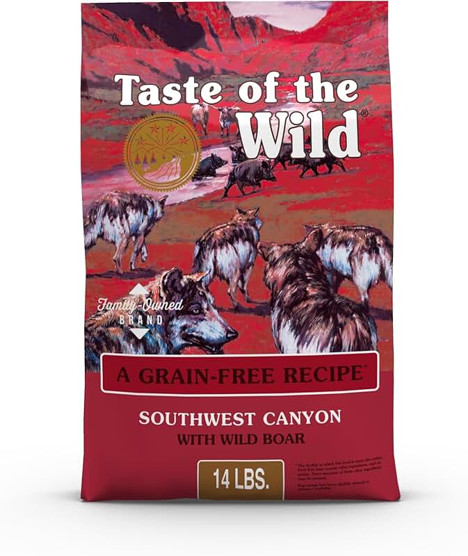 Southwest Canyon Grain-Free Dog Food with Wild Boar, 14lb