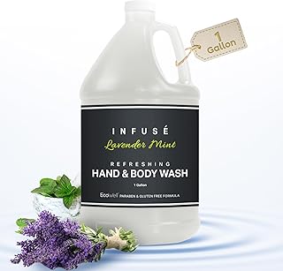 Lavender Mint Hand and Body Wash, 1 Gallon