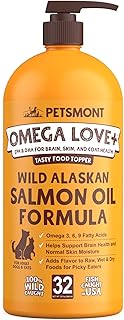 Omega Fish Oil for Dogs and Cats, Supports Joints and Heart