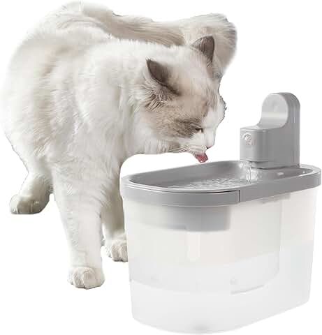 Wireless Cat Water Fountain with Motion Sensor