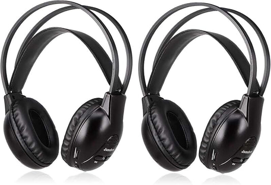 Wireless Infrared Headphones for Car Use