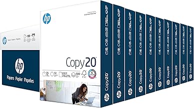 8.5 x 11 Copy Paper, 20 lb, 10 Reams