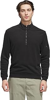 Men's Terry Cloth Quarter-Zip Pullover