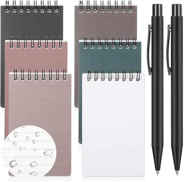 Waterproof Notebook and Pen Set for Outdoor Use