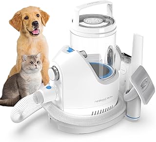 Dog Grooming Kit with Vacuum and Tools