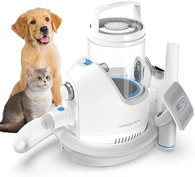 Dog Grooming Kit with Vacuum and Tools