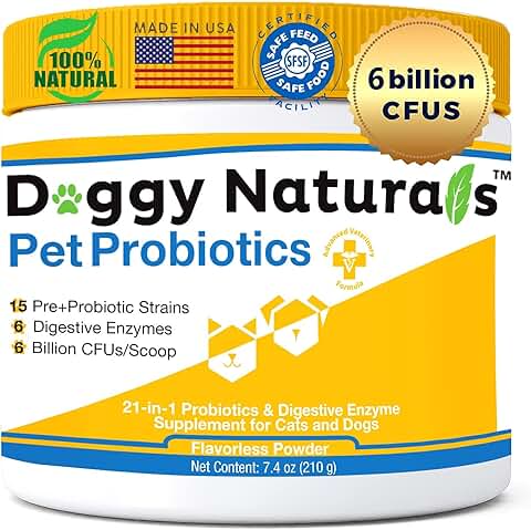 Probiotics for Dogs and Cats for Digestive Health