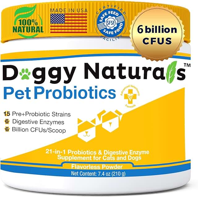 Probiotics for Dogs and Cats for Digestive Health