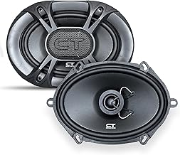 Pair of 5x7 Inch Coaxial Car Speakers, 160 Watts