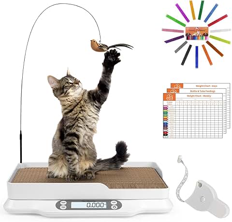 Digital Small Animal Scale with Tape Measure