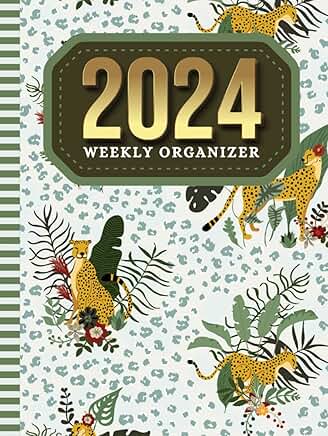 2024 Weekly Organizer with Notes and Habit Tracker