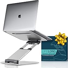 Adjustable Laptop Stand for Desk, Supports 11-17" Laptops