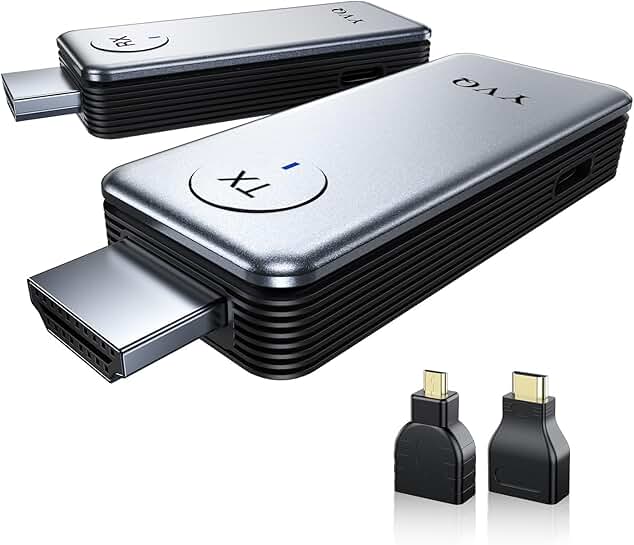 Wireless HDMI Transmitter and Receiver for 4K and 1080P Streaming