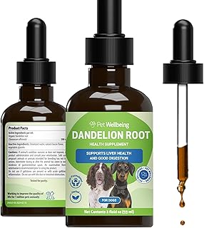 Dandelion Root for Dogs' Liver, Heart, Digestion