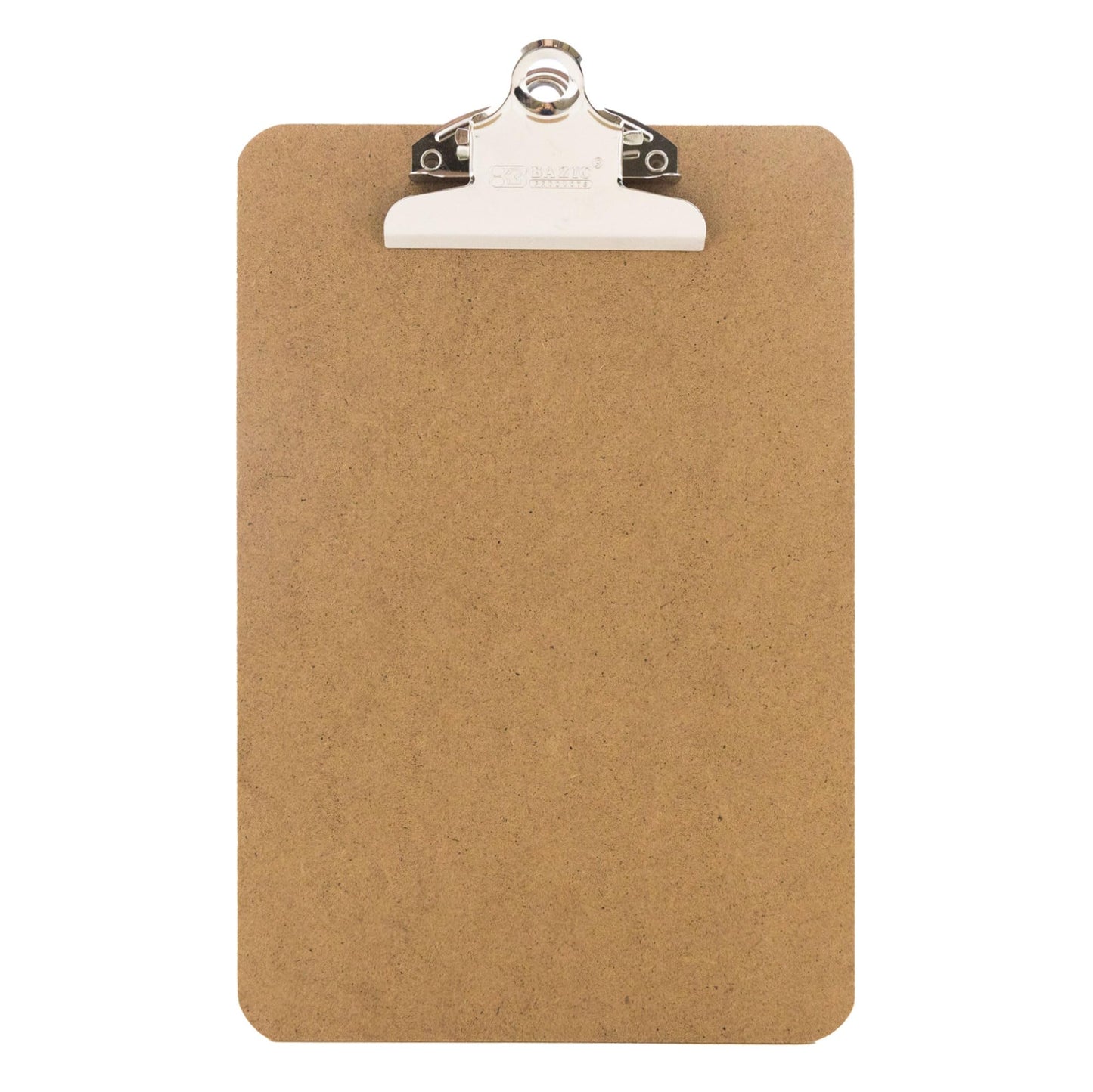 Memo Size Hardboard Clipboard with Spring Clip