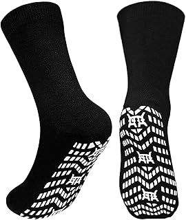 Non-slip grip socks for men and women