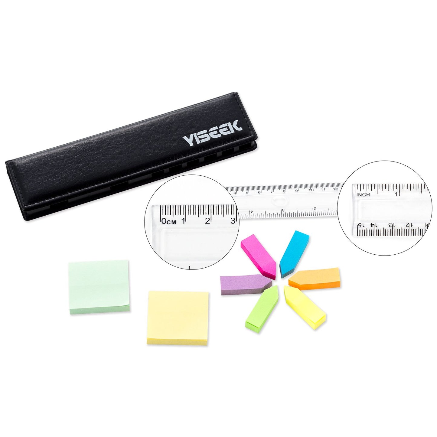 1280 Self-Stick Notes and Markers in Organizer Box