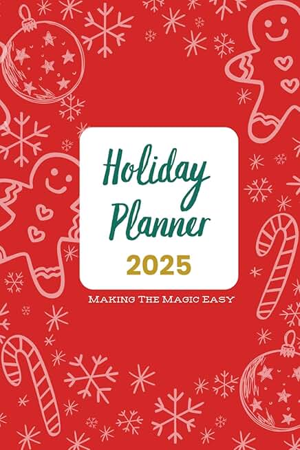 Holiday planner for 2025
