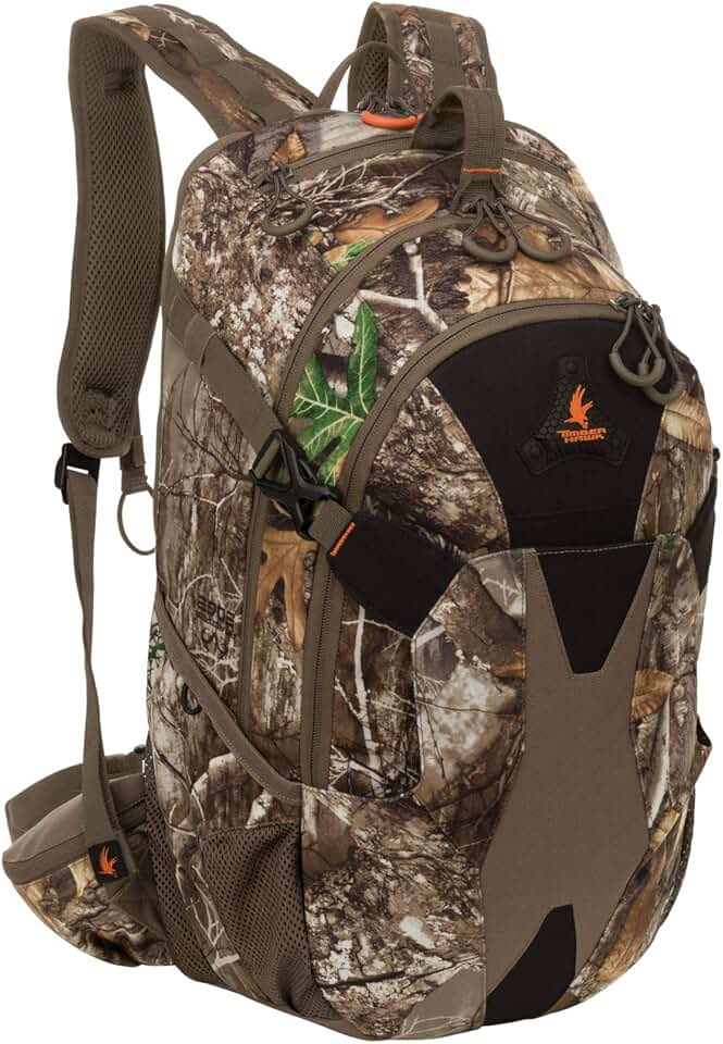 Camouflage Hunting Day Pack with Quiet Cloth