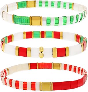 Festive Beaded Bracelets Set for Women