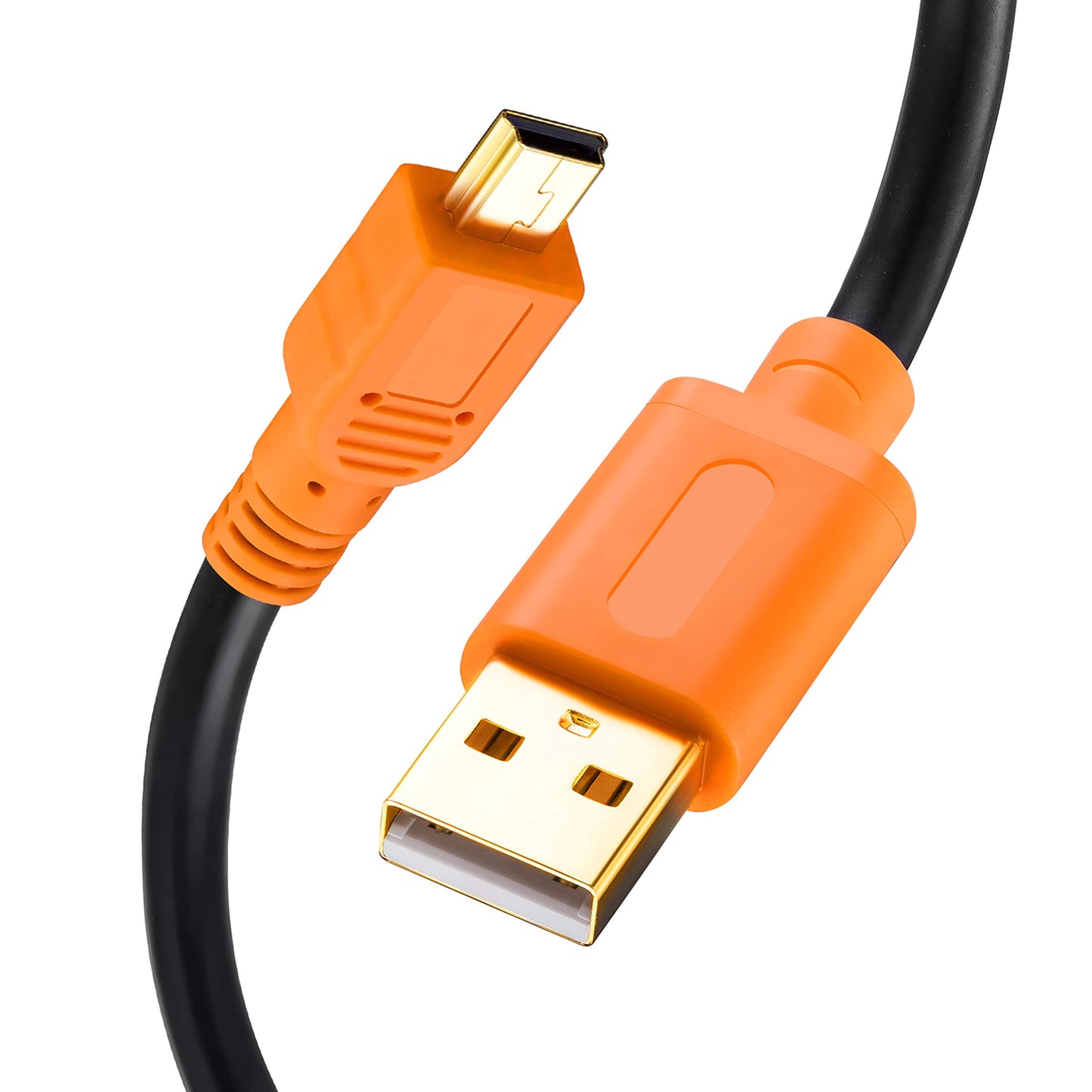 10Ft USB 2.0 Mini B Cable for Cameras and Devices