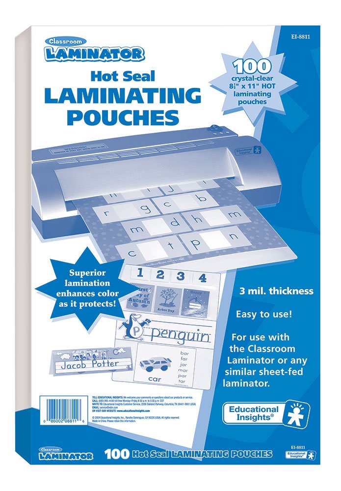 LaminatePro 8.5" x 11" Laminating Pouches Pack of 100