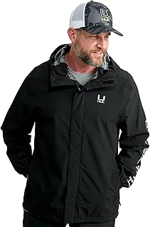 Men's Heavy Duty Rain Jacket for Fishing